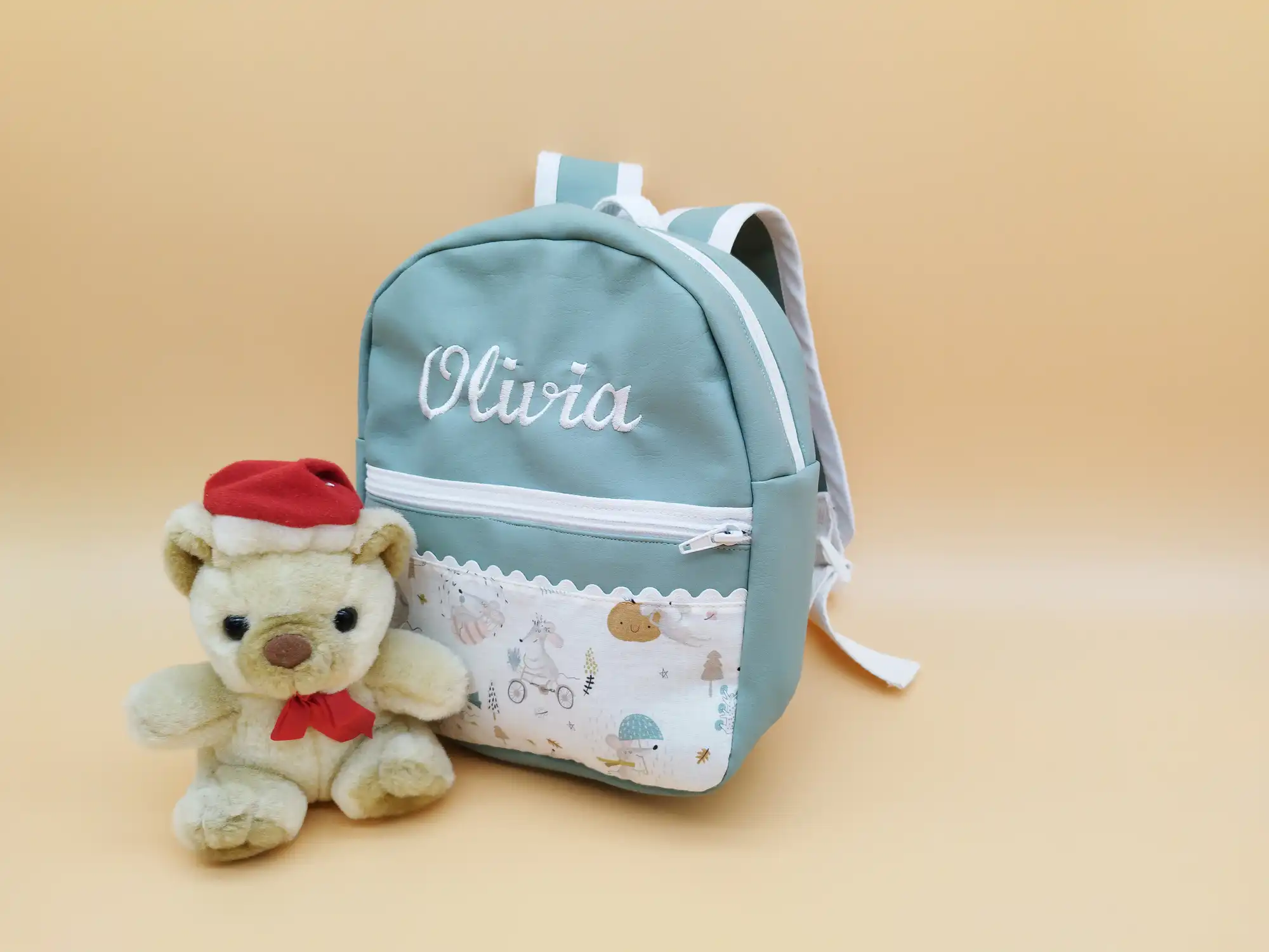 Mochila cuero
